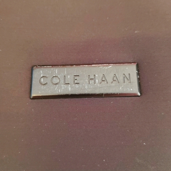 COLE HAAN Large Grandseries Black Neoprene Weekender Shoulder Bag/Tote/Duffle - Picture 13 of 15